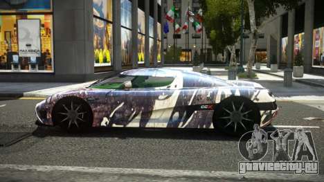 Koenigsegg CCX BQP S5 для GTA 4