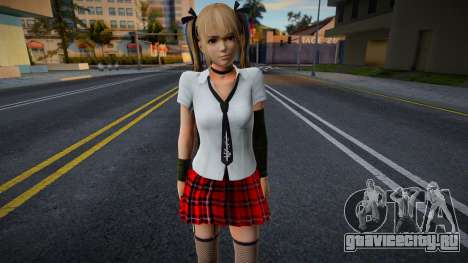 Marie Rose in School Uniform - Red для GTA San Andreas