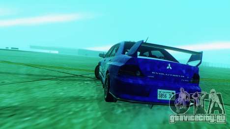 Mitsubishi Lancer Evolution IX FQ-360 2007 для GTA San Andreas