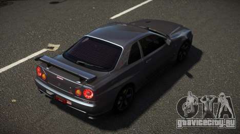 Nissan Skyline R34 ZL-R для GTA 4