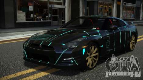 Nissan GT-R R35 JHR S4 для GTA 4