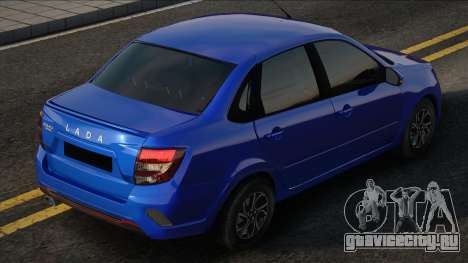 Lada Granta FL Sport Blue для GTA San Andreas