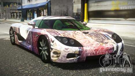 Koenigsegg CCX BQP S5 для GTA 4