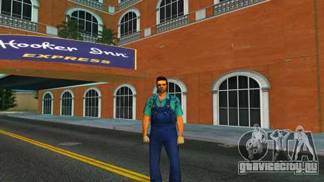 Claude from GTA 3 [Player3] для GTA Vice City