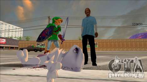 Mewtwo from Super Smash Bros Melee для GTA San Andreas