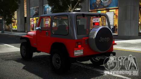 Jeep Wrangler HY для GTA 4