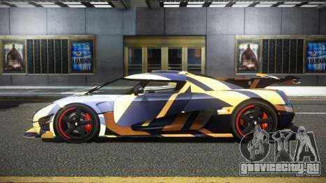 Koenigsegg Agera One RWZ S4 для GTA 4