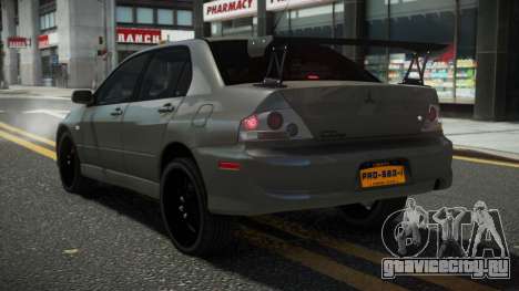 Mitsubishi Lancer Evo 8 BGF для GTA 4