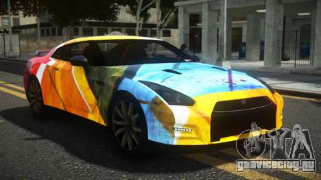 Nissan GT-R R35 JHR S11 для GTA 4