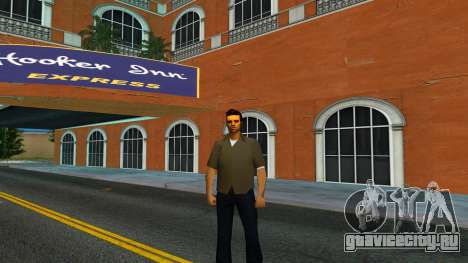 Claude from GTA 3 [Player1] для GTA Vice City