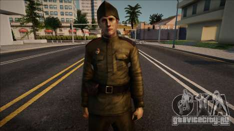 USSR Soldier v7 для GTA San Andreas