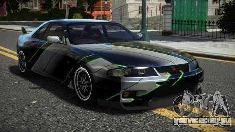 Nissan Skyline R33 DTI S8 для GTA 4