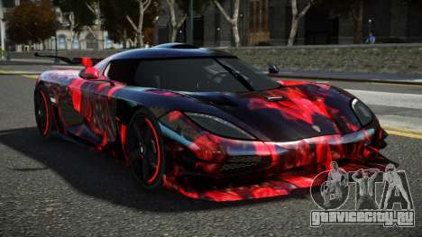 Koenigsegg Agera One RWZ S9 для GTA 4