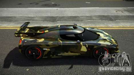 Koenigsegg Agera One RWZ S10 для GTA 4