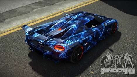 Koenigsegg Agera One RWZ S12 для GTA 4