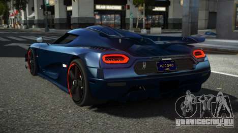 Koenigsegg Agera One RWZ для GTA 4