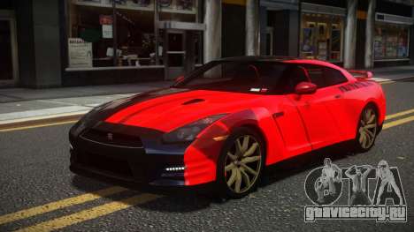 Nissan GT-R R35 JHR S7 для GTA 4