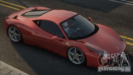 2010 Ferrari 458 Italia Red для GTA San Andreas