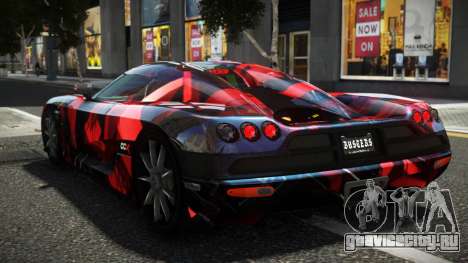 Koenigsegg CCX BQP S6 для GTA 4