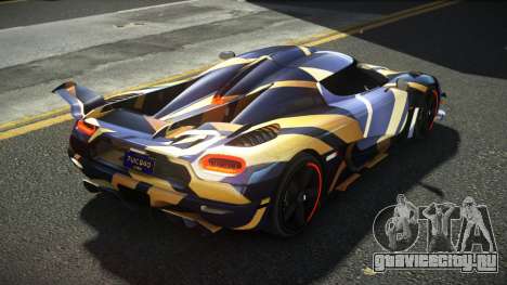 Koenigsegg Agera One RWZ S4 для GTA 4