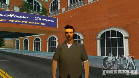 Claude from GTA 3 [Player1] для GTA Vice City