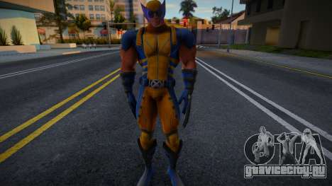 Marvel Comics: Wolverine Skin для GTA San Andreas