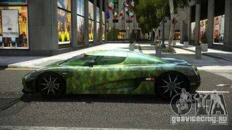 Koenigsegg CCX BQP S7 для GTA 4