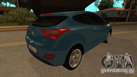 2013 Hyundai i30 3-door hatchback для GTA San Andreas