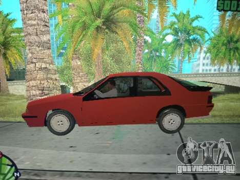 Renault Fuego GTA Max 1989 для GTA San Andreas