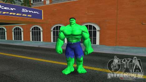 Accurate Size Hulk From Hulk 2003 Game для GTA Vice City