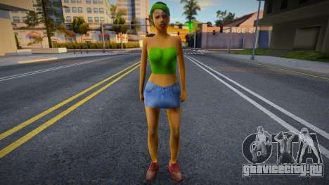 Denise New Outfit для GTA San Andreas