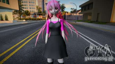 Kaede Lucy de serie Elfen Lied для GTA San Andreas