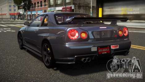 Nissan Skyline R34 ZL-R для GTA 4