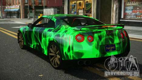 Nissan GT-R R35 JHR S6 для GTA 4