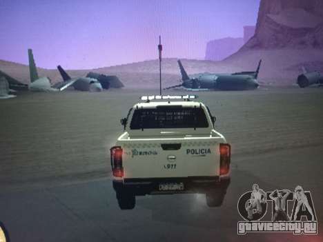 Nissan Frontier Policia PBA для GTA San Andreas