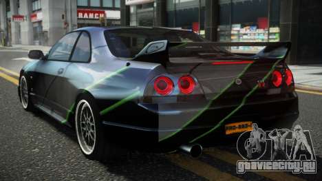 Nissan Skyline R33 DTI S8 для GTA 4