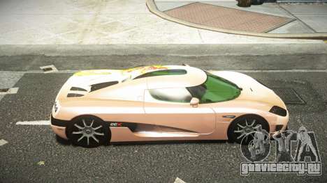 Koenigsegg CCX BQP S14 для GTA 4