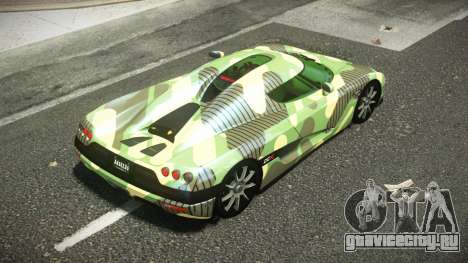 Koenigsegg CCX BQP S8 для GTA 4