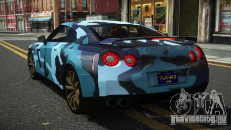 Nissan GT-R R35 JHR S10 для GTA 4