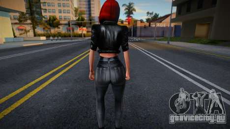 Молодая девушка в стиле СА 13 для GTA San Andreas