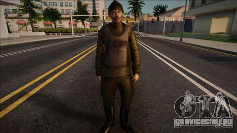 USSR Soldier v3 для GTA San Andreas