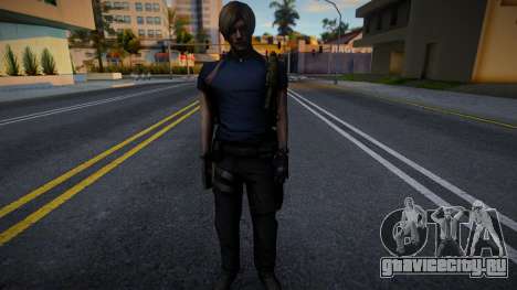 Leon S. Kennedy Lowpoly Version для GTA San Andreas