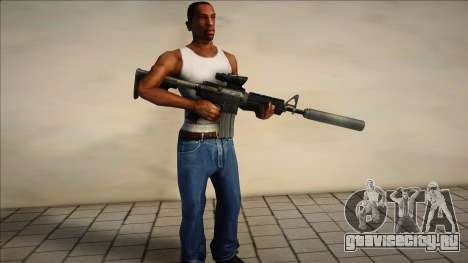 M4 Blek ver для GTA San Andreas