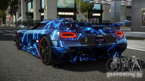 Koenigsegg Agera One RWZ S12 для GTA 4