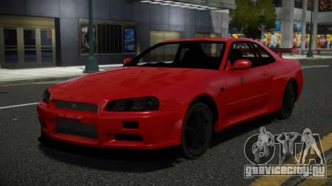 Nissan Skyline R34 JHL для GTA 4