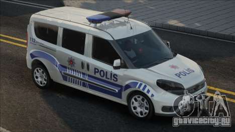 Fiat Doblo Maxi Polis для GTA San Andreas