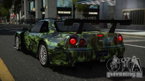 Nissan Skyline R34 XF-R S3 для GTA 4