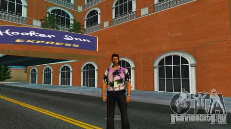 Modern palm shirts for Tommy v5 для GTA Vice City