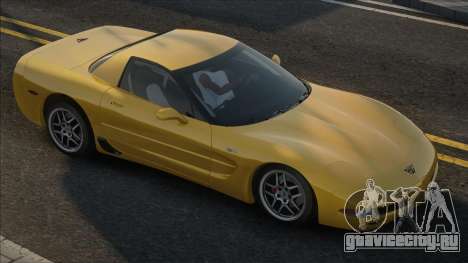 Chevrolet Corvette C5 Yellow для GTA San Andreas