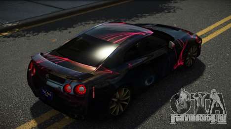 Nissan GT-R R35 JHR S9 для GTA 4